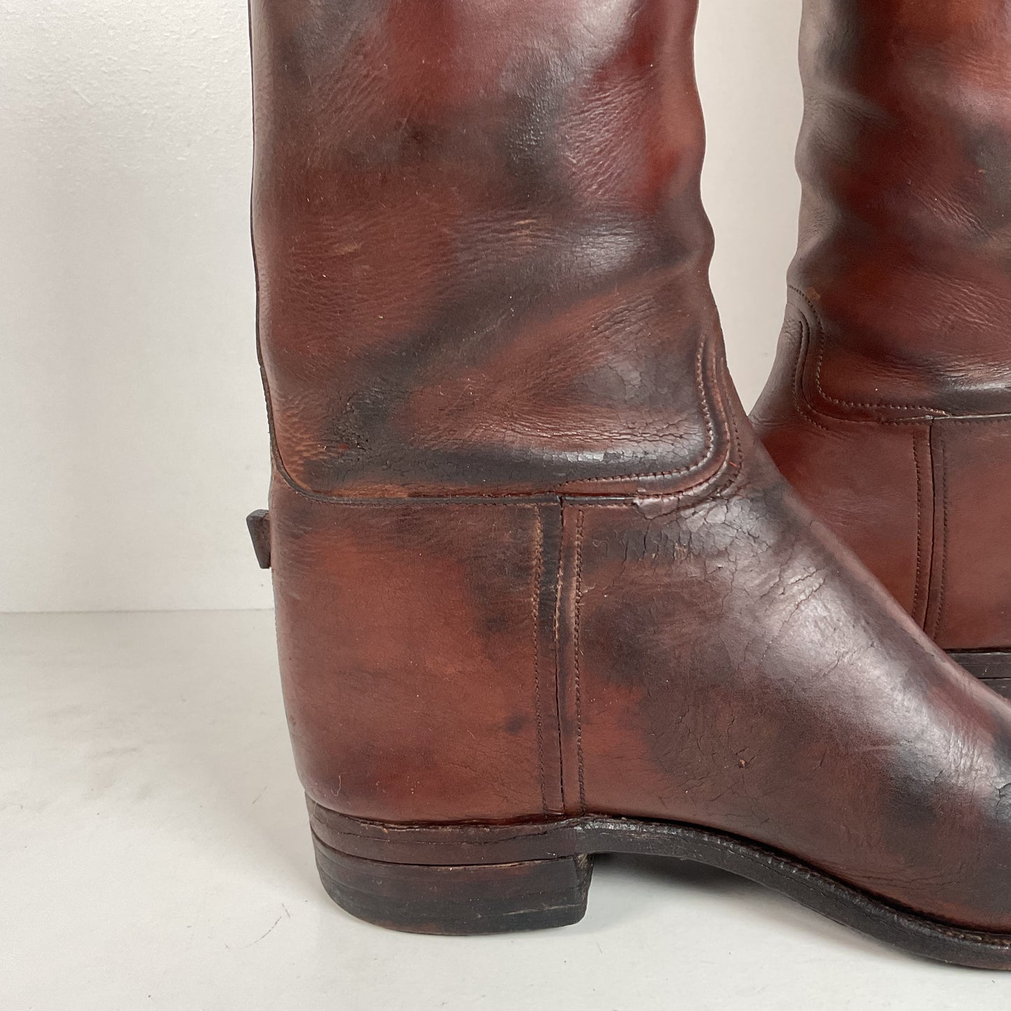 Vintage Peal & Co Polo Riding Boots | Wooden Form | Vanderbilt | King George