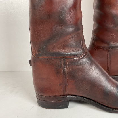 Vintage Peal & Co Polo Riding Boots | Wooden Form | Vanderbilt | King George