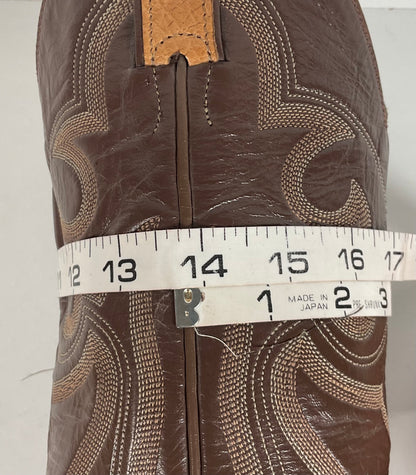 Vintage Panhandle Slim Smooth Ostrich Cowboy Boots | Exotic | Men’s 8 D