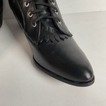 Laredo Edwardian Lace Up Boots | Western Packer | USA Made | Women’s 7 M