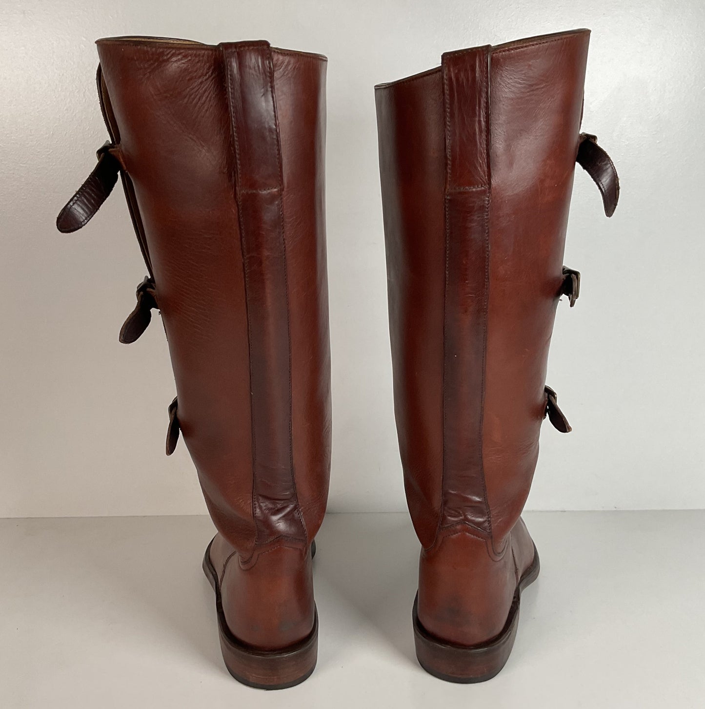 Lucchese Classics Handmade | Polo Riding Boots | Triple Buckle | Men’s 10 B