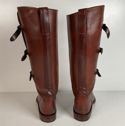 Lucchese Classics Handmade | Polo Riding Boots | Triple Buckle | Men’s 10 B