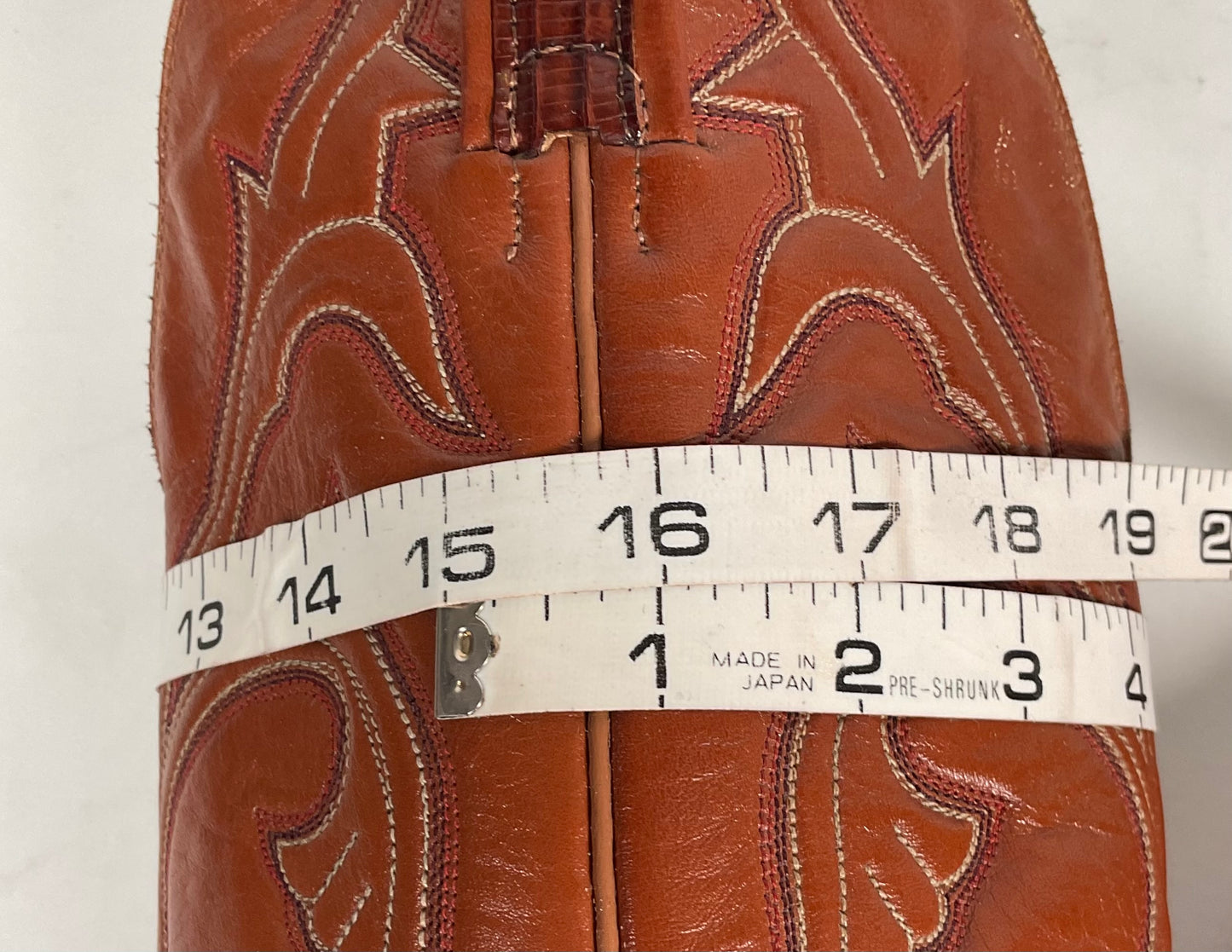 Vintage Hondo Cowboy Boots | Pieced Teju Lizard | Extra Wide | 10 EE