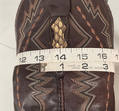 Lucchese 2000 Canebrake Rattlesnake | USA Made | Timber Snakeskin | Men’s 8 D