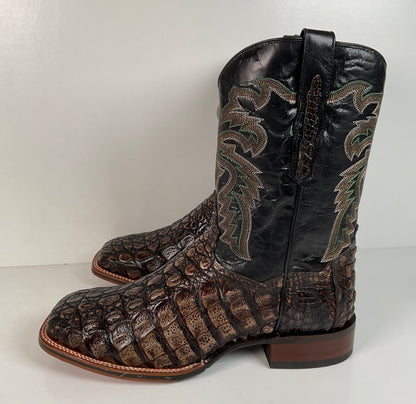 Dan Post Everglades Caiman Cowboy Boots | Exotic | Retired Model | Men’s 13 EW