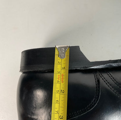 Vintage Double H Cap Toe Jump Boots 10.5 D USA Made Old School Panco Soles