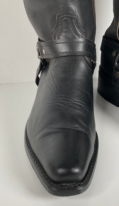 Vintage Harley Davidson Ankle Boots | Harness | USA Made | Men’s 8 D