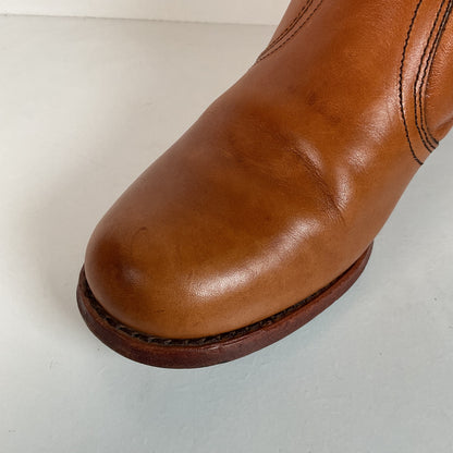 Vintage Women’s Dexter Chunky Harness Boots 11 M USA Made Campus