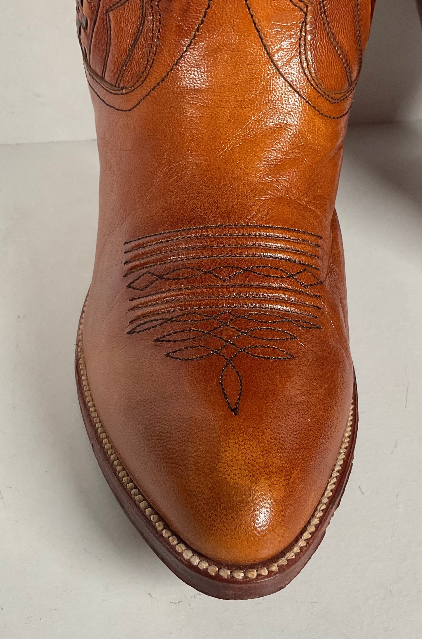Vintage Dan Post Cowgirl Boots | Spanish Collection | Stacked Heel | Women’s 7.5
