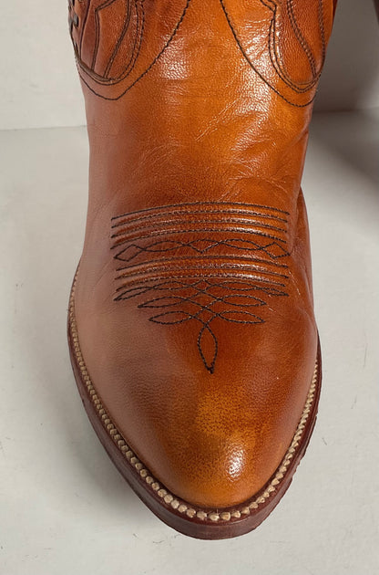 Vintage Dan Post Cowgirl Boots | Spanish Collection | Stacked Heel | Women’s 7.5