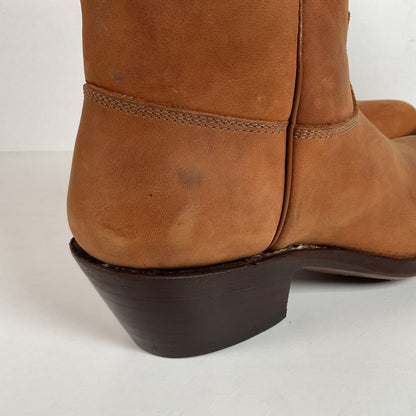 Stewart Fine Handmade Cowboy Boots | Nubuck | Custom | Men’s 6 EE | Women’s ￼7