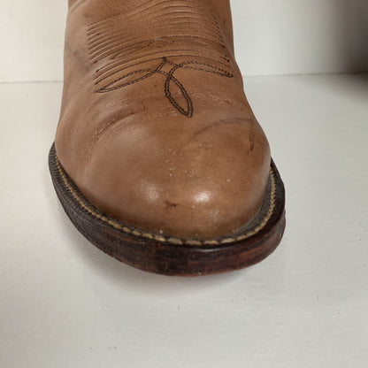 Vintage Tony Lama Gold Label Cowboy Boots | Marbled Leather | Men’s 8 D