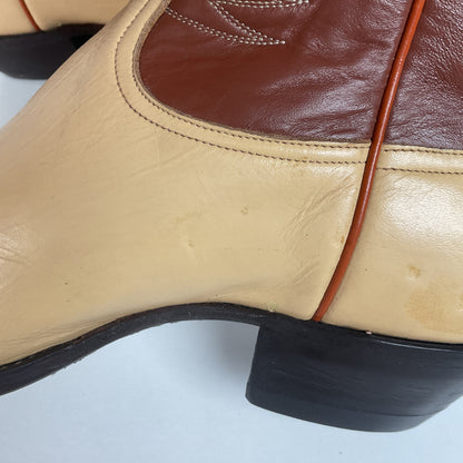 Tony Lama Urban Cowboy Boots | Lizard Wingtip | USA Made | Men’s 11 D