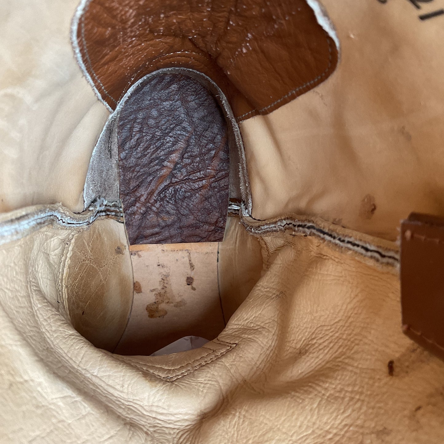 Vintage J. Chisholm Bullhide Roper Boots 9 D USA Made Original Box