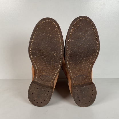 Vintage Sears Roebuck Wellington Boots | Rough Out Suede | Wearmaster | 8 D
