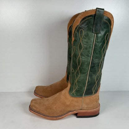 Anderson Bean Stampede Tall Top Cowboy Boots | Rough Out Suede | Men’s 11.5 EE