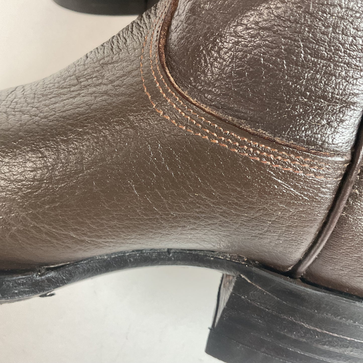 1960s Tony Lama Water Buffalo Cowboy Boots 8.5 D Gold Label Exotic