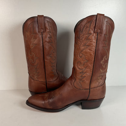 Vintage Dan Post Apache Cowboy Boots | USA Made | Distressed | Men’s 12 D