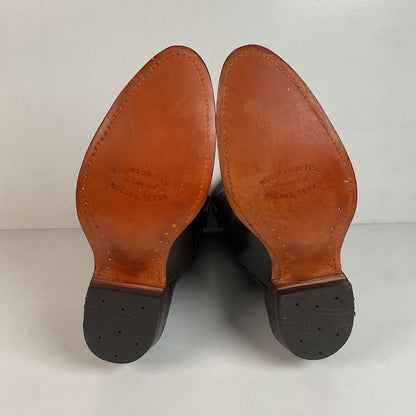 Vintage 1960s Nocona Water Buffalo Cowboy Boots 8 D Exotic