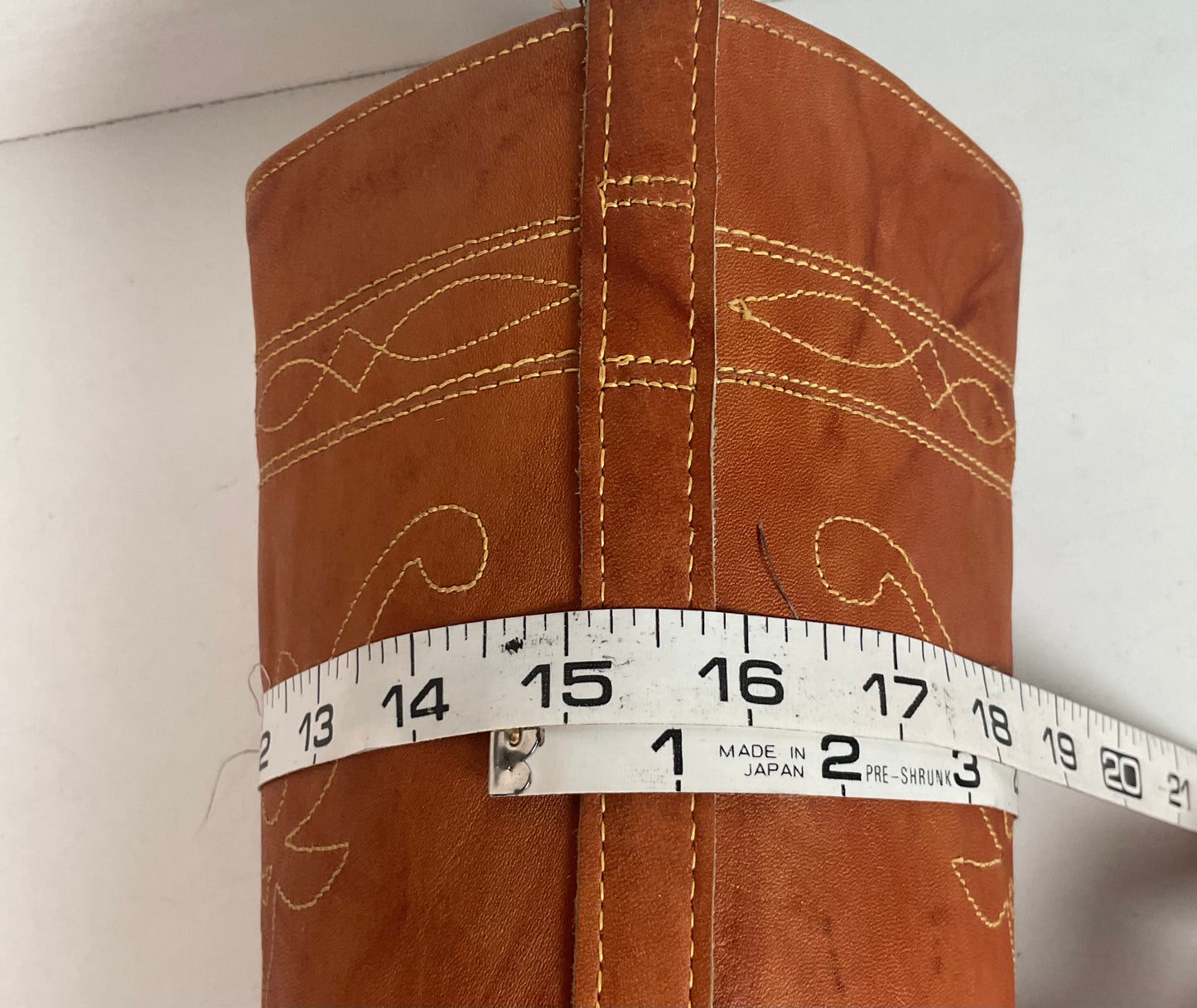 Vintage Women’s Longhorn Campus Boots 8 M USA Made Chunky