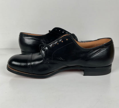 Vintage Cap Toe Derby Shoes | Connolly | 1950s | Men’s 7 E