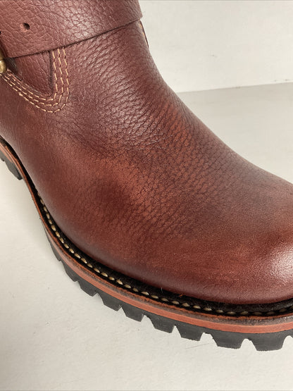 Bison Hide Engineer Boots | Shorty | Custom | PNW | Pacific Northwest | Men’s 9.5