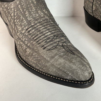 Vintage J. Chisholm Sueded Cowboy Boots | USA Made | 10 EE