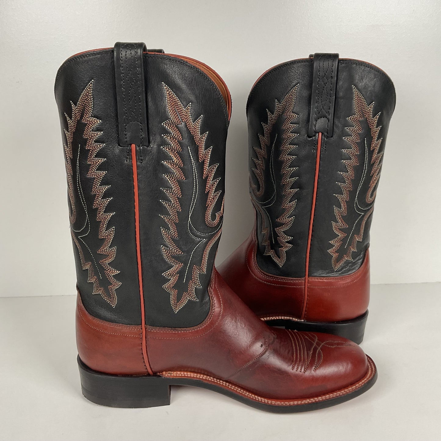 Lucchese 2000 Cowboy Boots | USA Made | Extra Wide | Men’s 8.5 EE