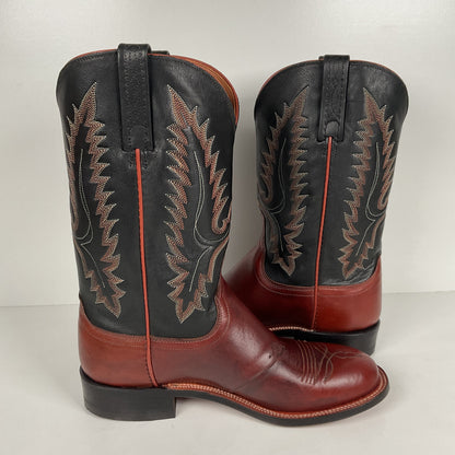 Lucchese 2000 Cowboy Boots | USA Made | Extra Wide | Men’s 8.5 EE