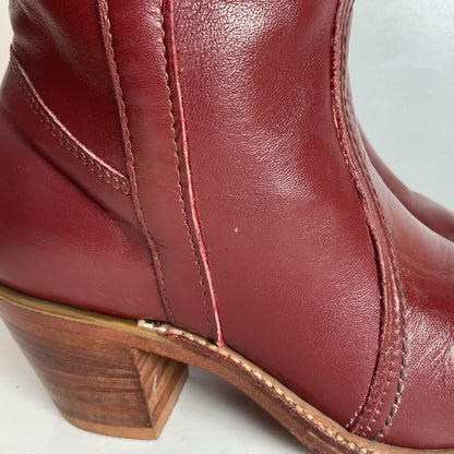 Vintage 1970s Sears’ Berman Tall Riding Boots 7 B USA Made Campus
