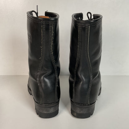 Vintage Carolina Sub Zero Leather Boots 7.5 E Steel Toe Insulated Logger USA