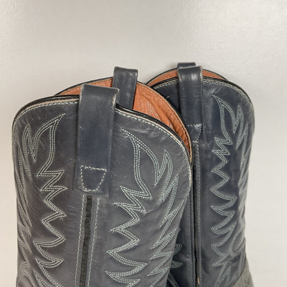 Vintage Red Wing Bullhide Cowboy Boots | USA Made | Grey | Men’s 8.5 D