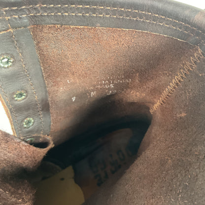 Vintage Santa Fe Western Packer Boots | Apache | Lace Up | USA Made | Women’s 9 M