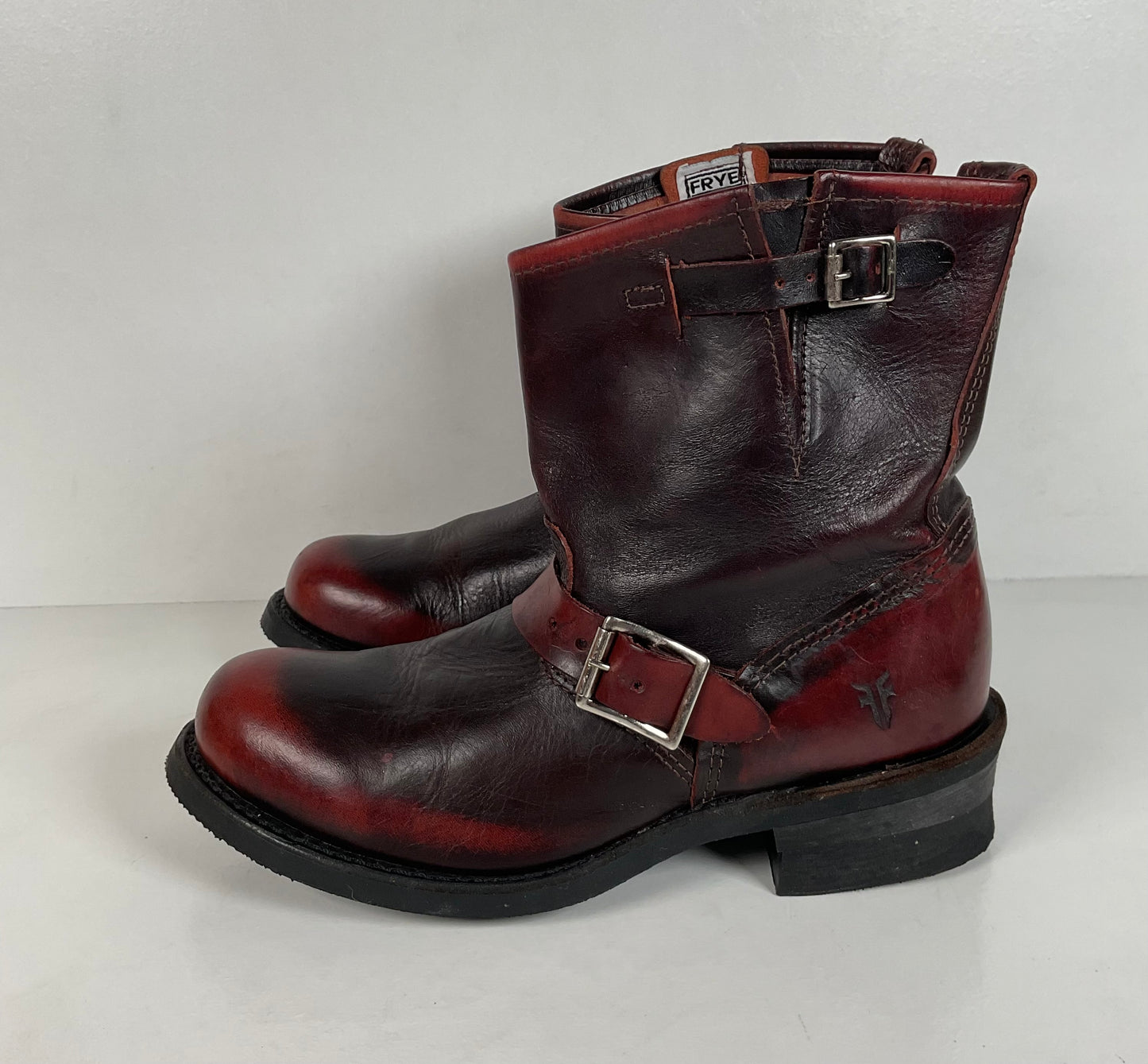 Frye 8r Whiskey Harness Boots | Retired Style | USA Made | Women’s 8.5 M