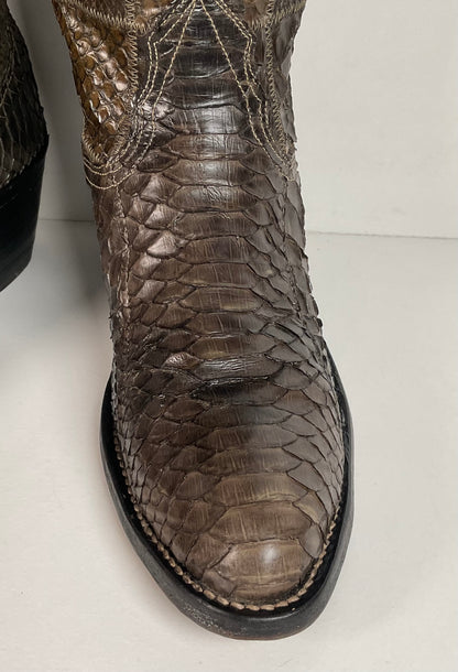 Vintage Nocona Full Python Cowgirl Boots | Snakeskin | Men’s 6 B | Women’s 7