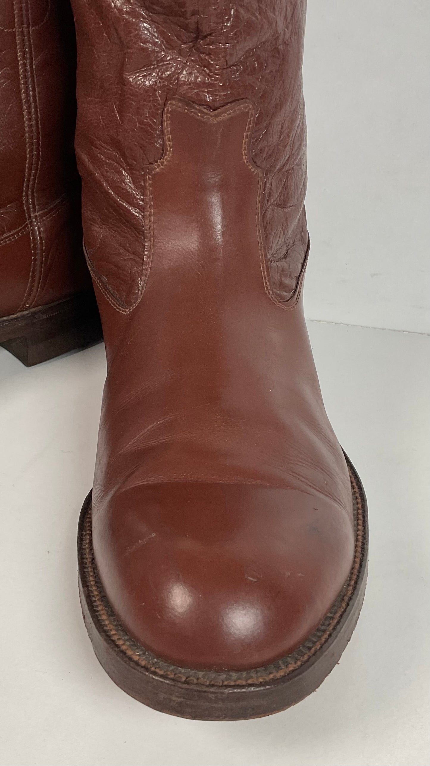 Vintage Jarman Cloth Pull Military Style Boots 11 Narrow 1940s