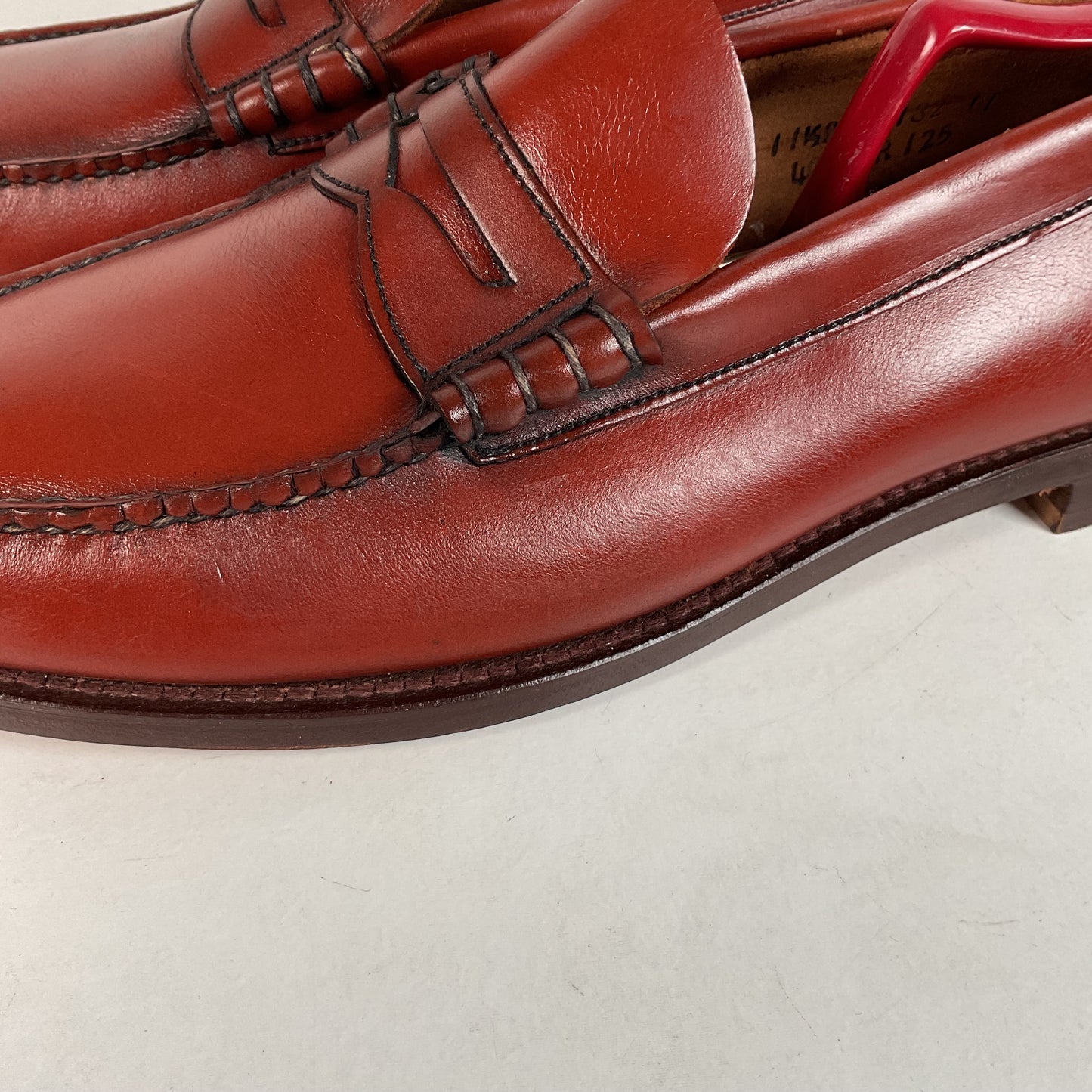 1970s Winthrop Moccasin Penny Loafer 11.5 A Handsewn Tomahawk