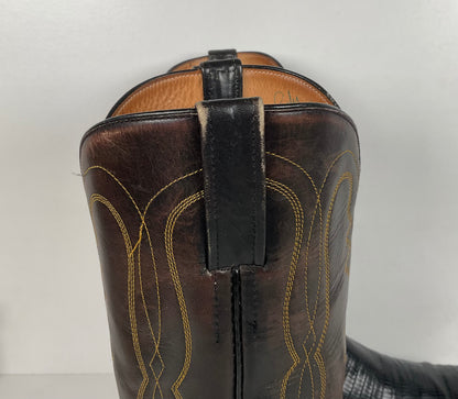 Vintage Rocky Carroll Cowboy Boots | Teju Lizard | Custom | Men’s 10