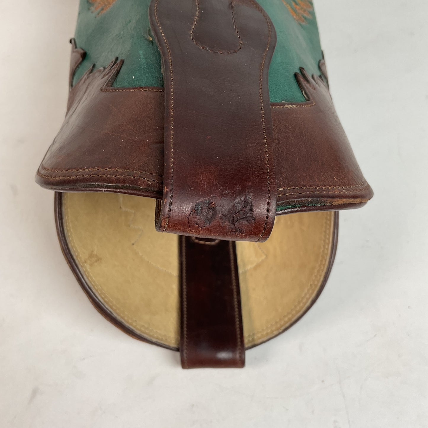 Olathe Tall Top Cowboy Boots 9.5 D USA Made Buckaroo