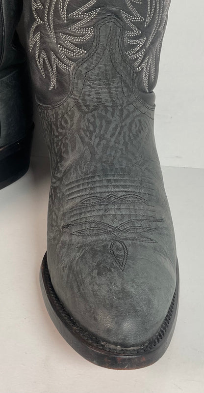 Vintage Texas Sueded Shoulder Cowboy Boots | USA Made | Men’s 8.5 D