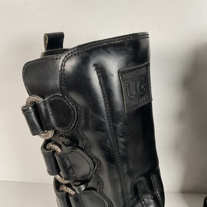 Underground England Gladiator Boots | Quintuple Buckle | UK 10 | US 11