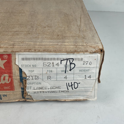 Vintage Tony Lama Cowboy Boot Boxes Empty Lot Of (2)