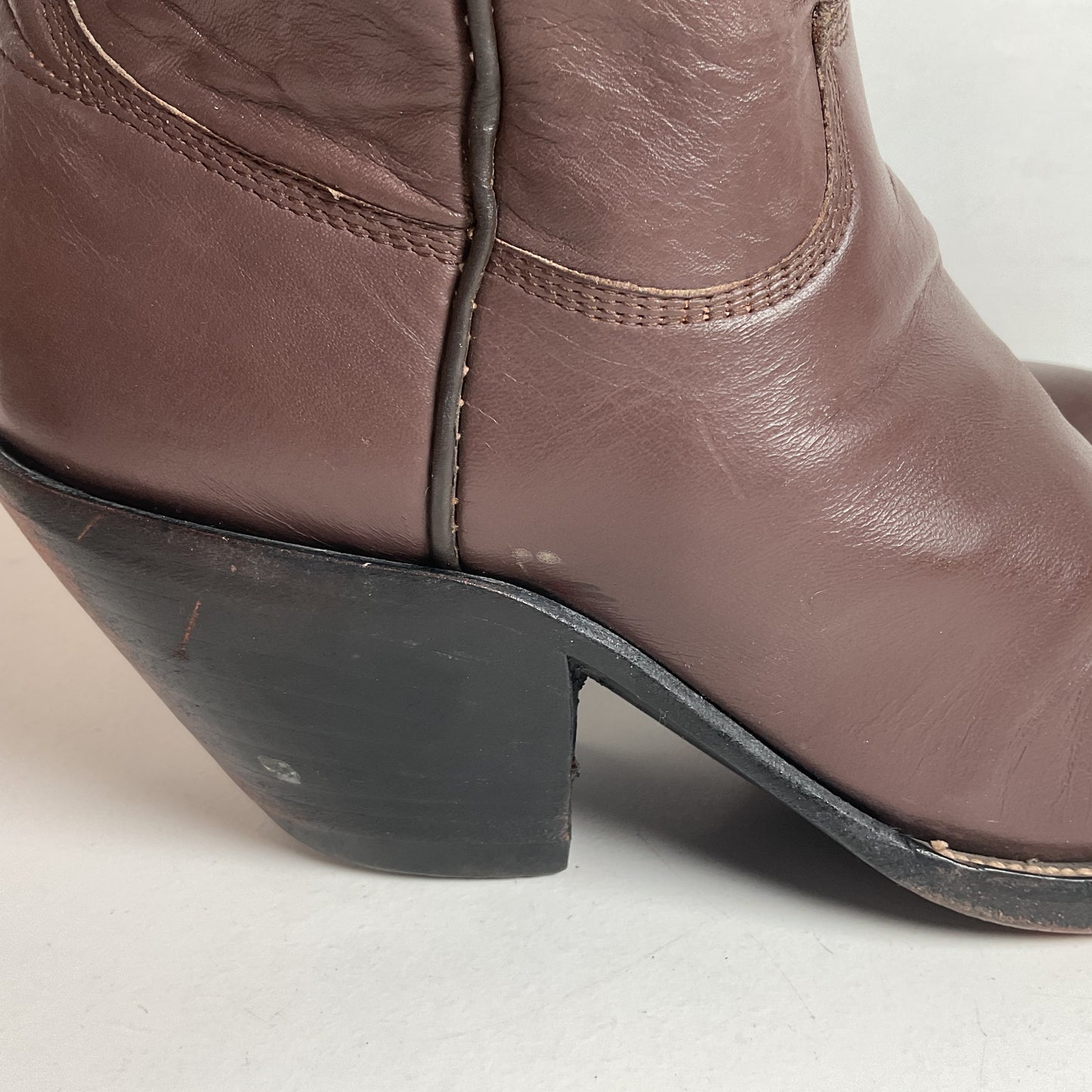 Custom Tall Top Cowboy Boots 11 Wide Shooter Style