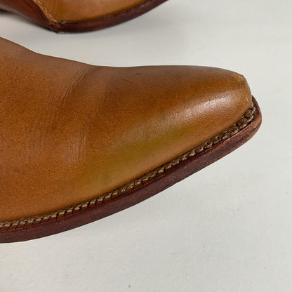 Vintage Patchwork Cowboy Boots | Quilted | 1960s-1970s | Men’s 10 E