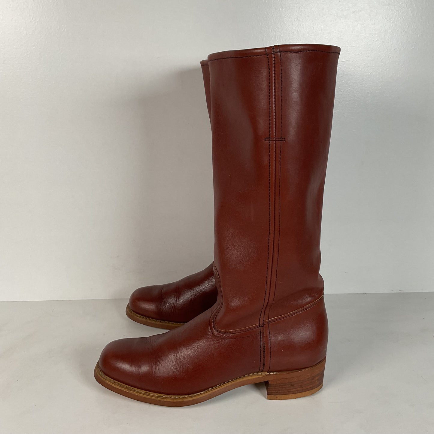 Vintage Western Campus Boots | Chunky | USA Made | Women’s 7 B