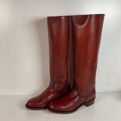Vintage Frye Dorado Riding Boots 7 B USA Made Campus Original Box