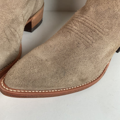 Frye Bruce Suede Cowboy Boots | Rough Out | Women’s 10