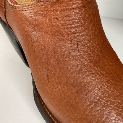 Custom Buckaroo Cowboy Boots | Tall Top | Rough Out Suede Shaft | Men’s 11