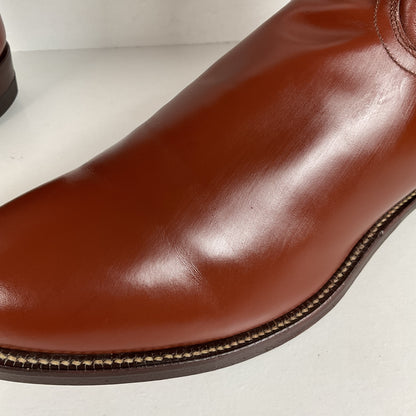 Vintage Justin Roper Boots | Cowboy | USA Made | Brown | Men’s 12 EE