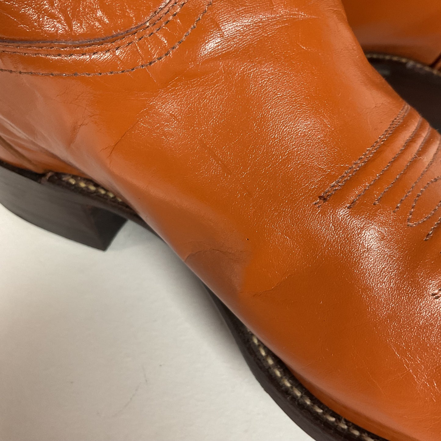 Vintage Justin Redwood Cowboy Boots | USA Made | Men ‘s 10.5 D